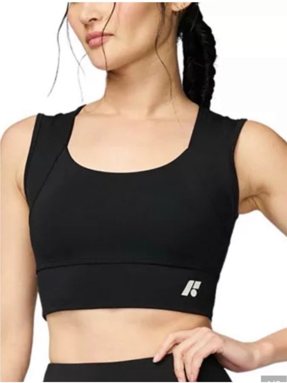 Forme Power Bra for Posture & Back Support, Large, Color Black